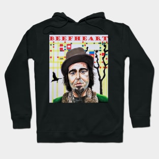 Captain Beefheart original portrait painting/fan art Hoodie